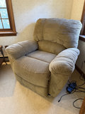 Beige La-Z-Boy recliner chair - thumbnail 3 of 6