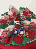 Christmas Patchwork Quilt with Stocking Panel - thumbnail 1 of 11