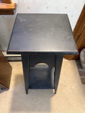Small black wooden side table - thumbnail 4 of 7