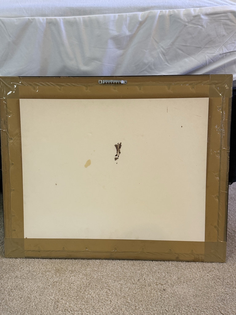 Framed Snowy Day Scene Wall Art - image 5 of 7
