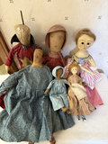 Six handmade vintage cloth dolls - thumbnail 2 of 7