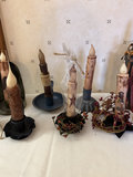 Assorted battery-operated candles with holders and decorative accents - thumbnail 3 of 6