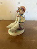 Goebel Hummel Figurine Set: Goose Girl, Chick Girl, Feeding Time, Feathered Friends - thumbnail 4 of 13
