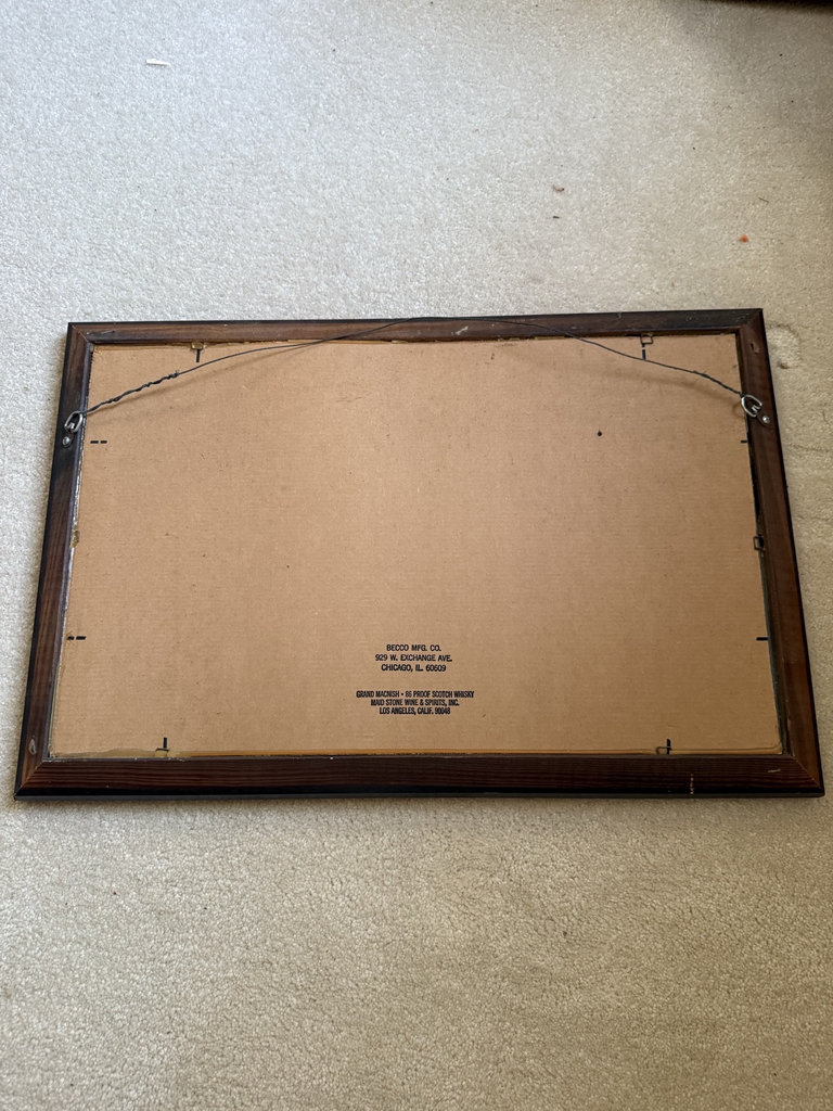 Grand MacNish Scotch Whisky Wall Mirror - image 3 of 5