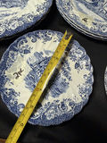 Vintage 18 pc dinner set from the "Coaching Scenes" series by Johnson Brothers - thumbnail 7 of 11
