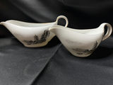 Vintage set of Fukagawa Arita Japanese porcelain dinnerware - thumbnail 6 of 13