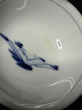 Set of 4 vintage Japanese white porcelain dishes - thumbnail 5 of 6