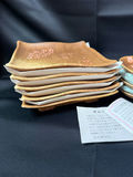 Handcrafted collectible Japanese ceramic tableware set - thumbnail 2 of 6