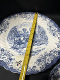 Vintage 18 pc dinner set from the "Coaching Scenes" series by Johnson Brothers - thumbnail 11 of 11