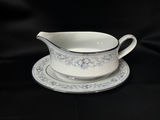 Noritake Dearborn Gravy Boat with its matching underplate. - thumbnail 1 of 3