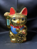Japanese Maneki-neko, or "lucky cat figurine/bank - thumbnail 1 of 7