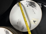 Vintage set of Fukagawa Arita Japanese porcelain dinnerware - thumbnail 12 of 13