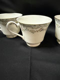 Set of 4 Royal Doulton teacups from the "Candice" pattern - thumbnail 4 of 6