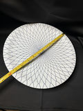 Set of 8 - Extra large vintage serving plates by Three Line Melamine Ware -Japan - thumbnail 7 of 7