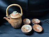 Handcrafted Japanese tea set - thumbnail 2 of 4