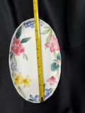 vintage oval serving platter from the Villeroy & Boch Flora Bella collection - thumbnail 3 of 3