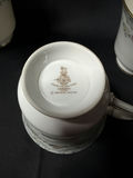 Set of 4 Royal Doulton teacups from the "Candice" pattern - thumbnail 3 of 6