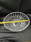 St. George Lead Crystal Clear Glass Large Oval Bowl - thumbnail 6 of 6