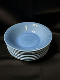 7 - Japanese-made blue ceramic plates - thumbnail 1 of 4