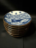 8 - Vintage Mino Ware Fish Plates - thumbnail 1 of 4