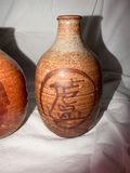 Antique, Handmade Japanese ceramic sake bottles - thumbnail 5 of 5