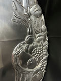 Lenox Cornucopia Large Handled Metal Serving Tray. - thumbnail 4 of 6