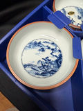 vintage Utsuwa-no-Yakata Arita Imari porcelain bowl set - thumbnail 3 of 5