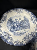 Vintage 18 pc dinner set from the "Coaching Scenes" series by Johnson Brothers - thumbnail 2 of 11