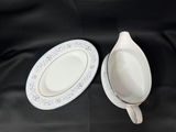 Noritake Dearborn Gravy Boat with its matching underplate. - thumbnail 2 of 3