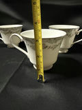 Set of 4 Royal Doulton teacups from the "Candice" pattern - thumbnail 5 of 6