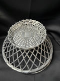 vintage Dansk woven aluminum metal fruit or bread basket - thumbnail 3 of 5