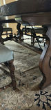 Wood Dining Table and Upholstered Dining Chairs - thumbnail 8 of 8