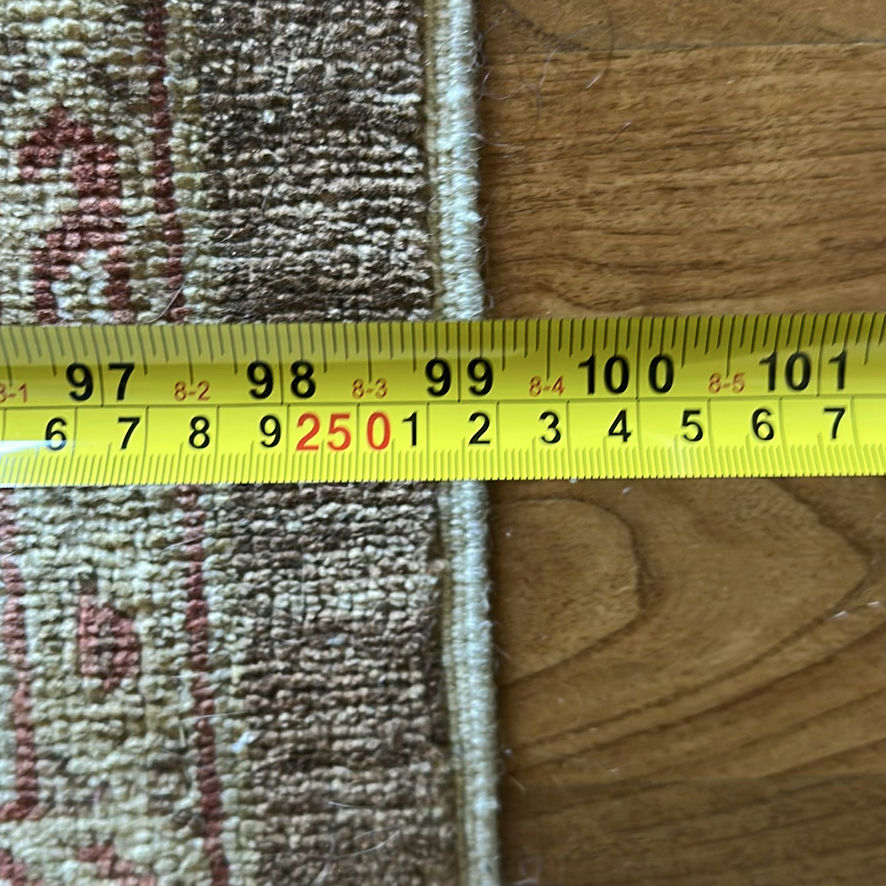 Brown and Cream Patterned Area Rug - image 5 of 6