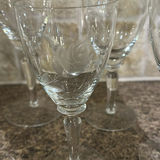 Set of Stemmed Glass Goblets - thumbnail 9 of 9