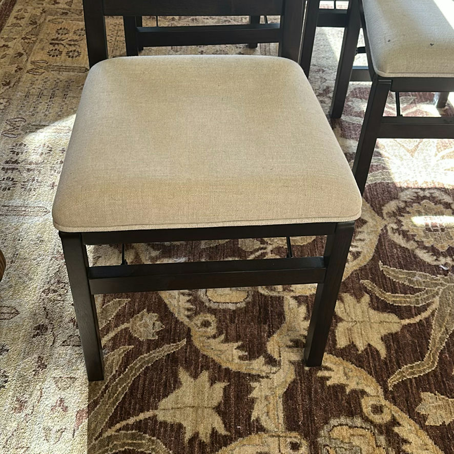Set of Four Upholstered Dining Chairs - image 4 of 6
