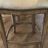 Set of Two Upholstered Bar Stools - thumbnail 6 of 9
