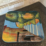 Wooden Bowl, Ceramic Bowls, Glass Vase, Paper Towel Holder, and Glass Candle Holder - thumbnail 8 of 8