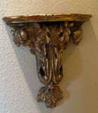 Ornate Framed Mirror and Two Wall Shelves - thumbnail 2 of 4