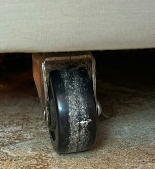 Decorative Custom Upholstered Ottoman - image 5 of 6
