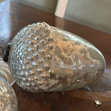 Glass Decorative Bowl, Candle Holders, and Assorted Ornaments - thumbnail 6 of 8