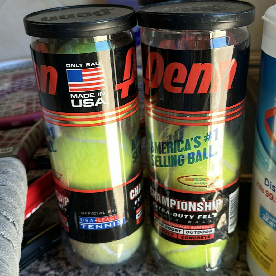 Wilson Tennis Rackets, Penn Tennis Balls, and Household Supplies - image 4 of 9