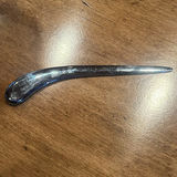 Decorative Candlesticks, Leather Box, Tray, and Metal Letter Opener - thumbnail 5 of 11