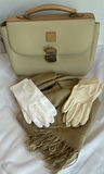 Vintage Dooney & Bourke Handbag with Gloves and Scarf - thumbnail 1 of 7