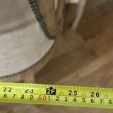 Round Wooden Dining Table with Four Upholstered Chairs - thumbnail 8 of 9