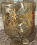 Decorative Glass Vase and Pedestal Bowl - thumbnail 3 of 4