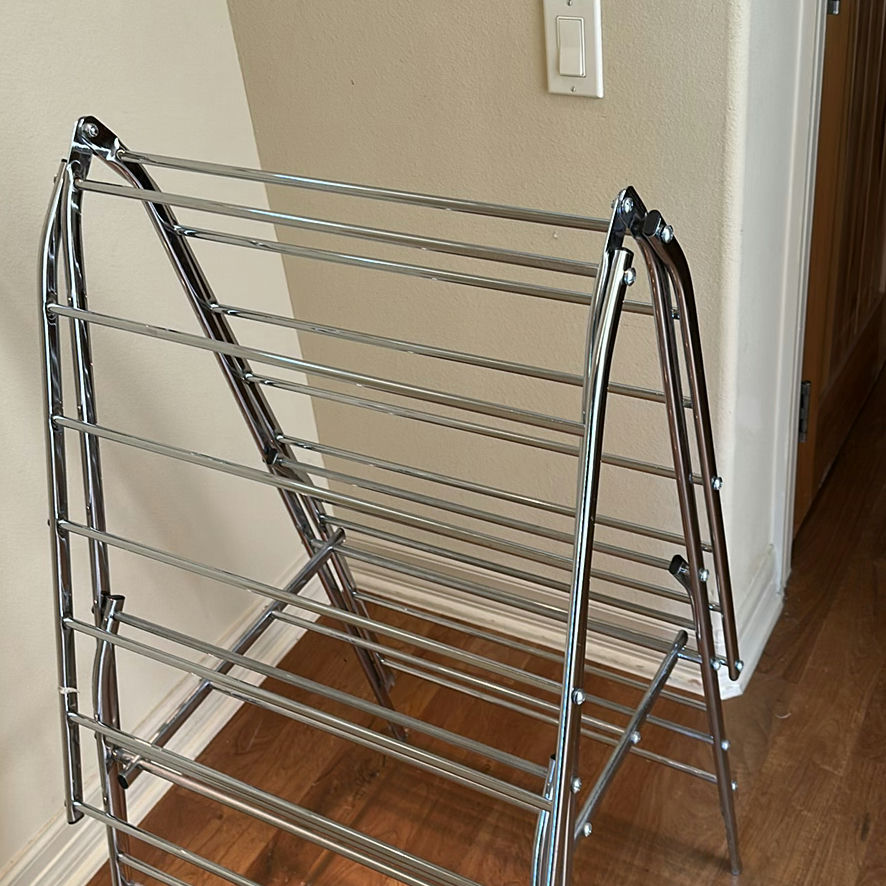 Metal Folding Drying Rack - image 2 of 4