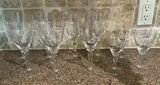 Set of Stemmed Glass Goblets - thumbnail 8 of 9