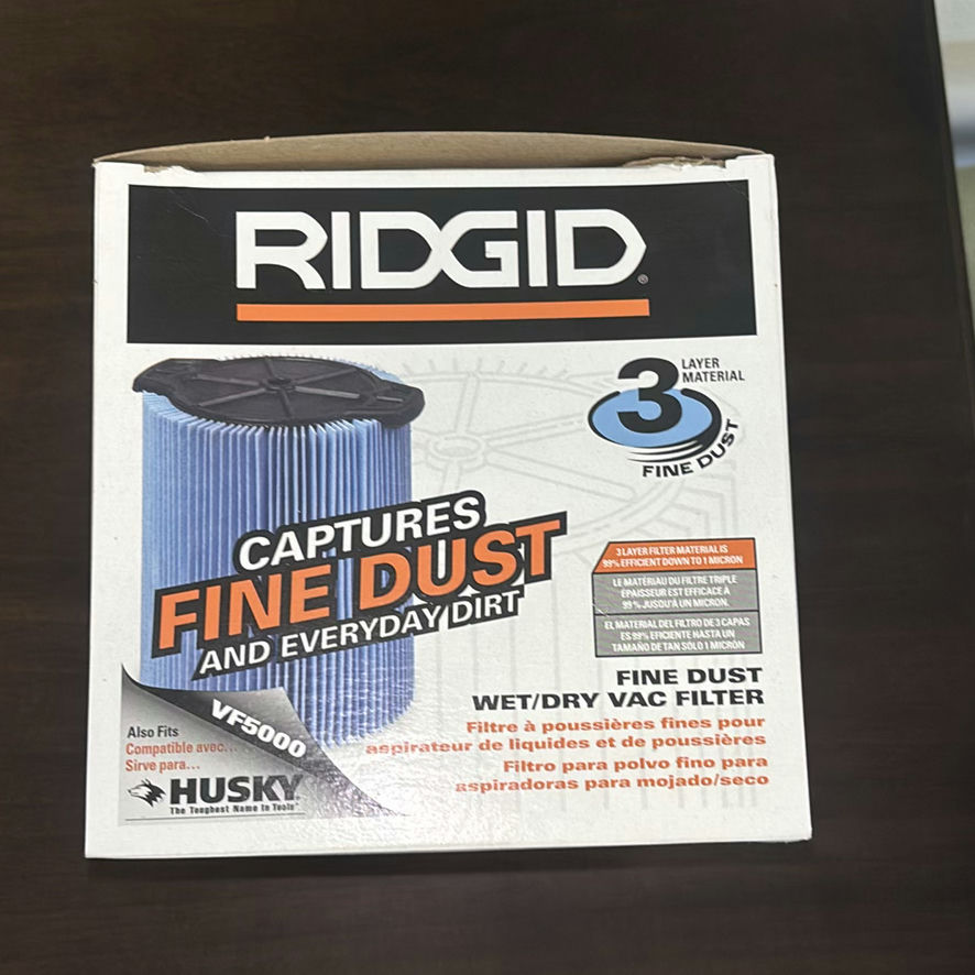 RIDGID 16 Gallon Wet/Dry Vacuum and Fine Dust Filter - image 5 of 5