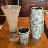 Three Decorative Vases - thumbnail 1 of 5