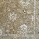 Large Beige Floral Pattern Area Rug - thumbnail 3 of 5